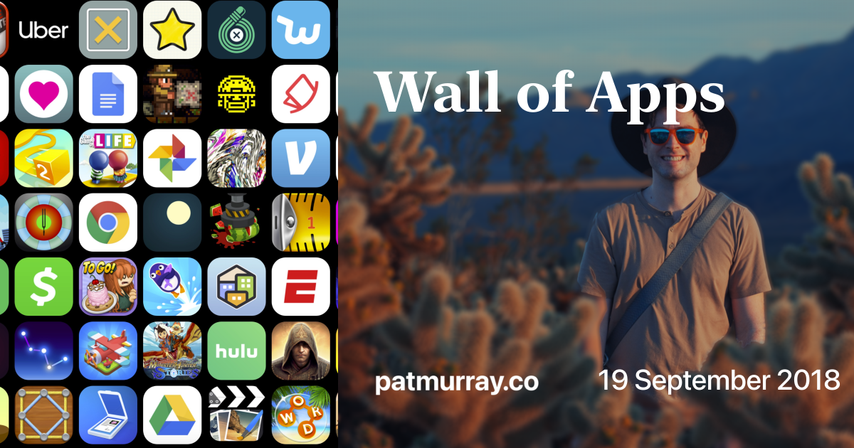 Wall of Apps & Pat Murray